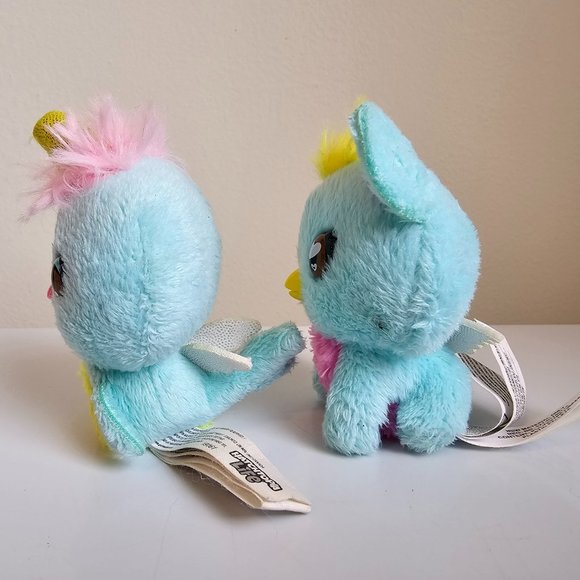Spin Master Hatchimals Hatchtopia Life Plush Lot Narwarbler & Bearakeet Blue 3" - Picture 7 of 8